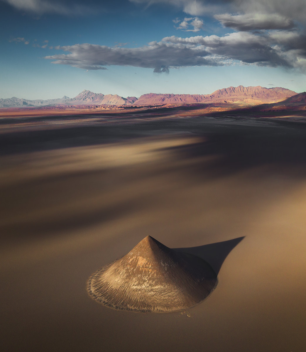 El cono de arena