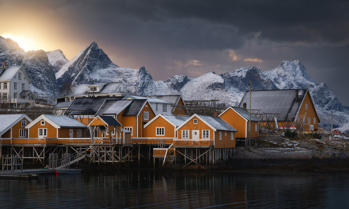 Casas de Sakrisøy
