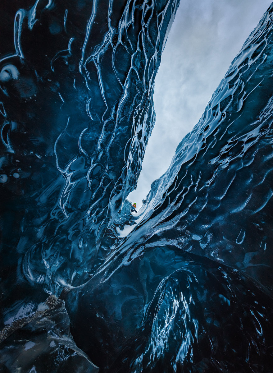 La grieta azul