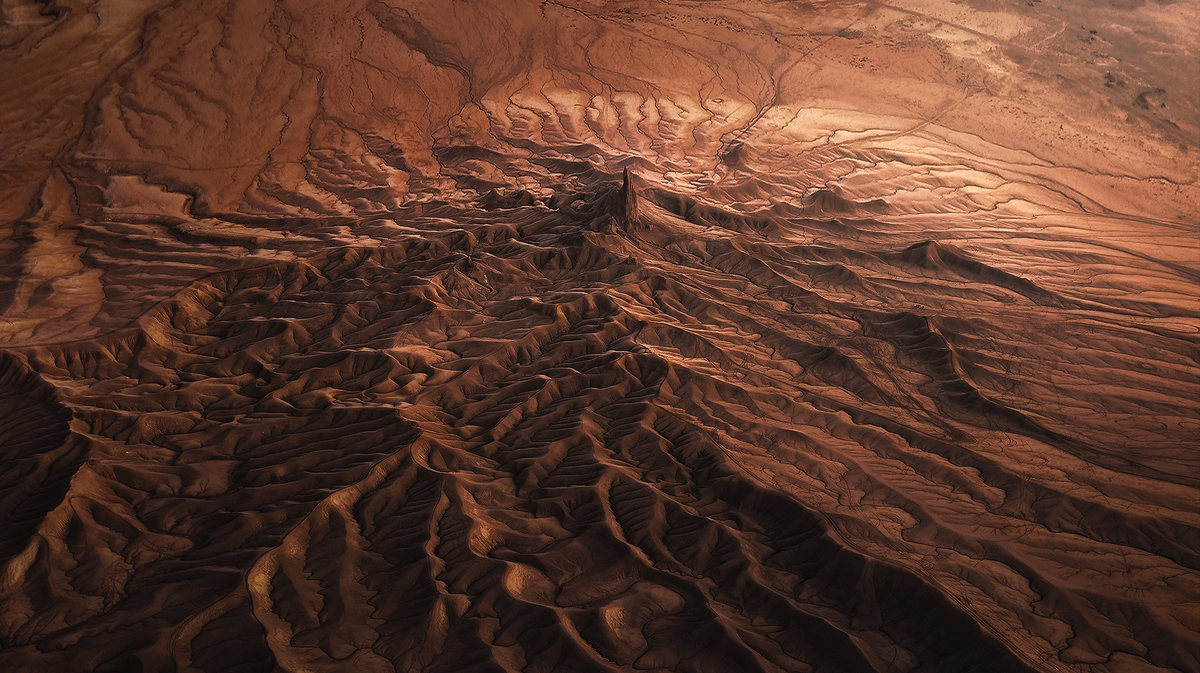 Badlands rojos